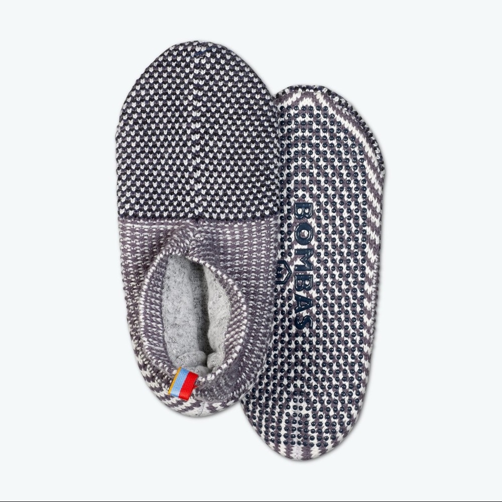 Bombas Women’s Gripper Slippers - Charcoal
